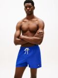 Blue Heritage Logo Mid Length Swim Shorts  Men
