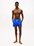 Blue Heritage Logo Mid Length Swim Shorts  Men