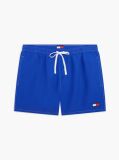 Blue Heritage Logo Mid Length Swim Shorts  Men