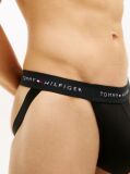Black 3-Pack Signature Logo Waistband Jockstraps  Men