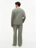 Green TH Original Waffle Knit Pyjama Set  Men