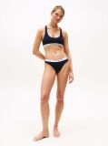 Blue Logo Waistband Thong  Women