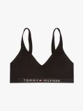 Black Logo Underband Padded Bralette  Women