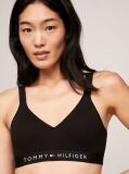 Black Logo Underband Padded Bralette  Women