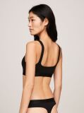 Black Logo Underband Padded Bralette  Women