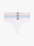 Multi 3-Pack Heritage Flag Logo Thongs  Women