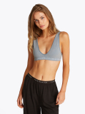 Μπλε Σουτιέν Bralette Με Λογότυπο Και Αποσπώμενη Ενίσχυση  Γυναίκες