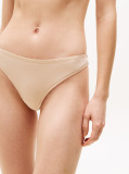 Pink Repeat Logo Thong  Women