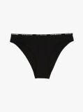 Black Repeat Logo Cheeky Briefs  Women