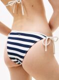 Multi Textured Side Tie Bikini Bottoms  Women