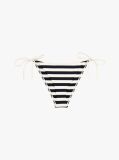 Multi Textured Side Tie Bikini Bottoms  Women