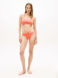 Orange Heritage Waistband Logo Thong  Women