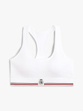 Άσπρο TH Crest Ριμπ Bralette  Γυναίκες