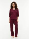 Red Essential Relaxed Drawstring Pyjama Bottoms  Women