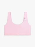 Pink Repeat Logo Scoop Neck Bralette  Women