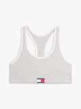 Grey Heritage Logo Ribbed Racerback Bralette  Women