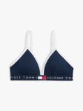 Blue Heritage Logo Removable Padding Triangle Bra  Women