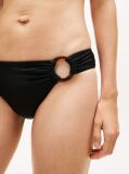 Black Tortoiseshell Ring Slim Classic Bikini Bottoms  Women