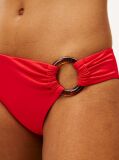 Red Tortoiseshell Ring Slim Classic Bikini Bottoms  Women