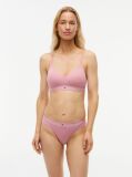 Pink Signature Logo Push-Up Microfibre Bralette  Women