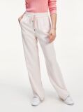 Pink Jacquard Drawstring Trousers  Women
