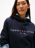 Blue Essential Logo Hoody  Women