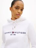 White Essential Logo Hoody  Women