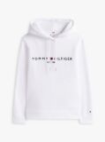 White Essential Logo Hoody  Women