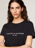 Μαύρο T-Shirt Από Οργανικό Βαμβάκι Με Λογότυπο  Γυναίκες
