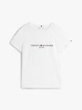 White Organic Cotton Logo T-Shirt  Women