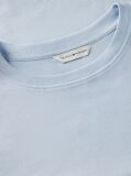 Blue Flag Embroidery Ribbed Slim T-Shirt  Women