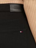 Black High Rise Slim Cigarette Black Ankle Jeans  Women