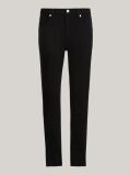 Black High Rise Slim Cigarette Black Ankle Jeans  Women