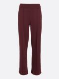 Red Sport Contrast Stripe Mid Rise Joggers  Women