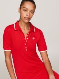 Red TH Monogram Maxi Polo Dress  Women