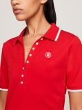 Red TH Monogram Maxi Polo Dress  Women