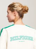 Multi Leather Back Logo Slim Bomber Jacket  Women