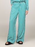 Multi Relaxed Wide Leg Stripe Pull-On Trousers  Women