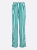 Multi Relaxed Wide Leg Stripe Pull-On Trousers  Women