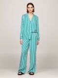 Multi Relaxed Wide Leg Stripe Pull-On Trousers  Women