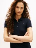 Blue 1985 Slim Pique Polo Dress  Women
