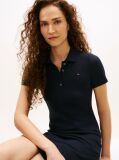 Blue 1985 Slim Pique Polo Dress  Women
