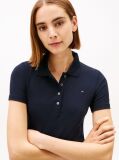 Blue 1985 Slim Pique Polo Dress  Women