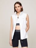 White Sport Hilfiger Monotype Waisted Vest  Women