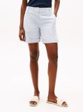 Blue Relaxed Chino Bermuda Shorts  Women