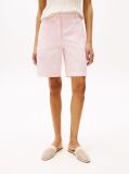 Pink Relaxed Chino Bermuda Shorts  Women