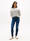 Blue Skinny Jeans Dark Blue  Women