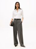 White 1985 Slim Fit Pique Shirt  Women