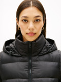 Black Water Repellent Down Jacket  Women