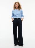 Blue Pure Wool Cable Knit Jumper  Women